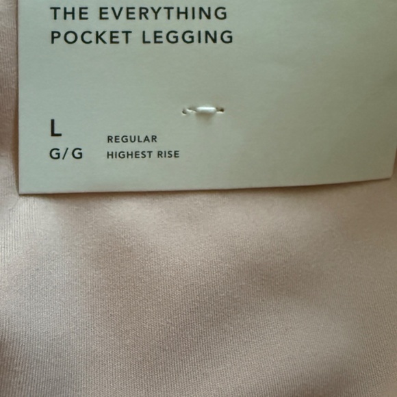 NWT American Eagle AE The Everything Pocket Legging Pink High Waste Size L - Picture 8 of 8